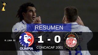 Olimpia 1-0 Toluca | Eliminación del Campeón Mexicano | Año 2001