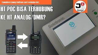 Cara Menghubungkan HT POC Dengan HT Analog / DMR Radio