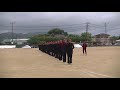 2017年天城中学校　応援合戦　紅軍