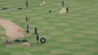 Sri Lanka Team Practice at the SBNCS Mirpur in the previous day of 1st ODI