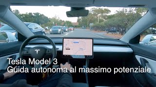 Tesla Model 3 Guida autonoma al massimo potenziale