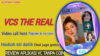 aplikasi video call gratis yang ini tanpa coin bisa vc..!!! apk vcs gratis no coin 2025 terbaru