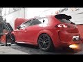 Flames!! Seat Leon Cupra NVM Stage 2+