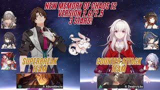 Memory of Chaos 12 - Superbreak Team and Counter Attack Team - 3 STARS - Honkai Star Rail