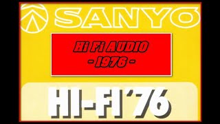 SANYO - 1976 - Hi Fi Audio Catalog