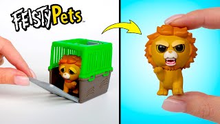 Otwieramy Feisty Pets Mini Misfits 🦁👹