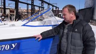 Комбинированный катер Wyatboat 470У от компании Вятбот. Обзор