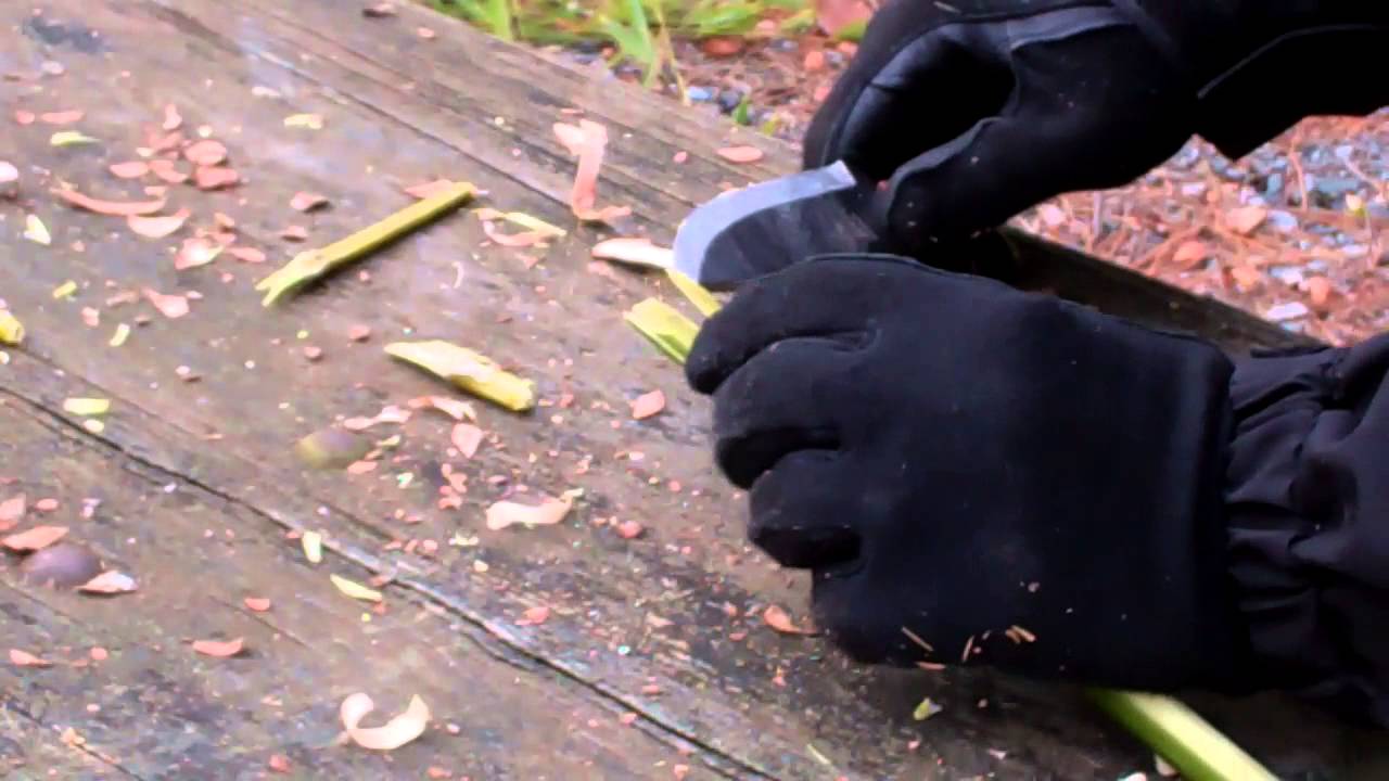 Primitive Weapons Rabbit Stick And Frog Gig - YouTube