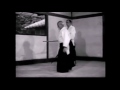 morihei ueshiba osensei demonstrates aikido aiki ken ichi no awase 1st blend