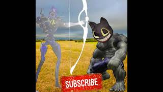 #Shorts Siren Head VS Cartoon cat Hulk in reality