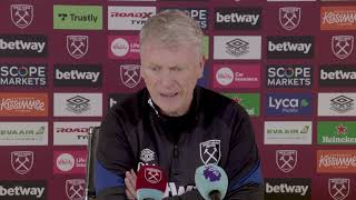 David Moyes | Burnley v West Ham | Full Pre-Match Press Conference | Premier League