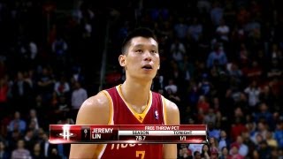 Jeremy Lin 林書豪-2013-02-20火箭vs雷霆 Houston Rockets vs Oklahoma City Thunder