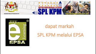 Cara Tambah Mata Kredit SPLKPM -EPSA