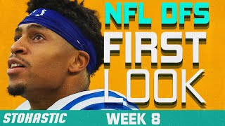 NFL DFS First Look Picks Week 8 | NFL DFS Strategy
