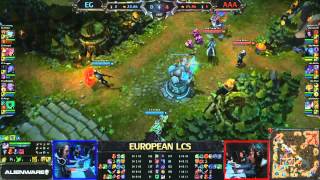 EG vs AAA - LCS 2013 EU Spring W4D2 (English)