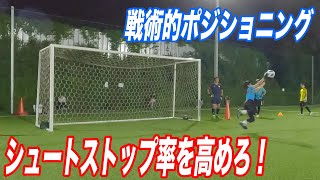 ポジショニングを学びシュートストップ率を上げろ！グラスピアゴールキーパーアカデミー柏校トレーニング映像・小学生、中学生のGKトレーニング・キーパー練習・キーパースクール 2023年9月11日