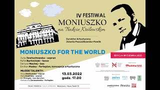 MONIUSZKO FOR THE WORLD