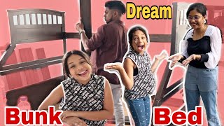 Space Saving Furniture Idea For New Home🏡Prac Dream Bunk Bed❗Getting Ready Dream Home🥺Kids Room Tour