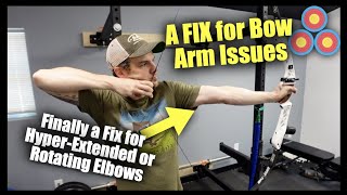 Fix a Hyper-Extended or Rotating Bow Arm Elbow | A Simple Fix for a Common Archery Problem