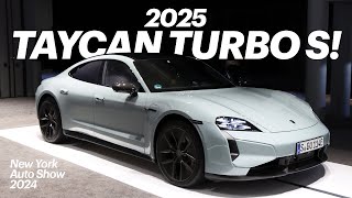 NEW 2025 Porsche Taycan Turbo S | More POWER, More EFFICIENCY