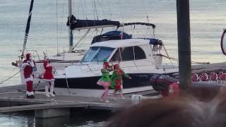 Father Christmas in Portimao Portugal part 1