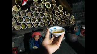 Quy trình sản xuất trà lam ống tre Hà Giang