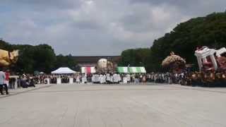 東京藝術大学　藝祭２０１５　御輿アピール　先端芸術表現×音楽環境創造チーム　２０１５．９．４　Tokyo University Of The Arts Mikoshi