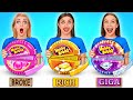 Rich vs Broke vs Giga Rich Food Challenge #3 by Multi DO Challenge