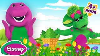 Nature Makes Me Feel Good | Mental Health Awareness for Kids | NEW COMPILATION | Barney the Dinosaur