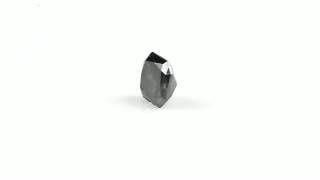 1.05 Cts of 6.4X5.66x3.57 mm GIA Certified AAA Cushion Cut Loose Natural Fancy Black Diamond