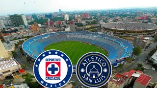 TUDN /Cruz Azul VS. ATLÉTICO SAN LUIS /Liga MX goles 2024