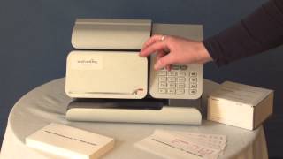 How to change a Neopost IS240 / IS280 Smart Franking Machine Ink Cartridge