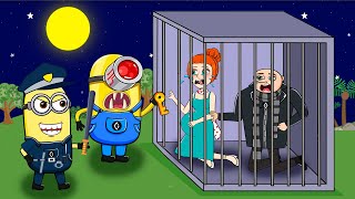 Felonious Gru, Lucy Wild in Jail🚨 Funny Minions Try Not To Laugh | Sad story Minions Animation