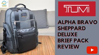 Tumi Alpha Bravo Sheppard Deluxe Brief Pack Review