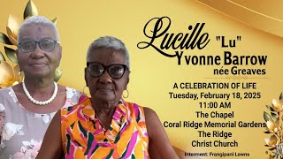 A Service of Thanksgiving for the Life of Lucille Barrow