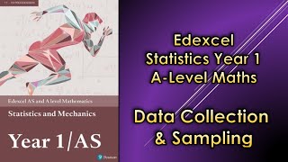 Edexcel A Level Maths Statistics 1 | Data Collection & Sampling