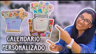 Mini Calendario de escritorio para Regalar fácil, rápido. Descarga el calendario Gratis! | Ghisaine♥