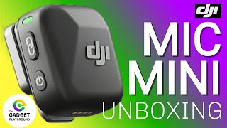 DJI Mic Mini Unboxing - DJI New wireless microphone. Light weight microphone