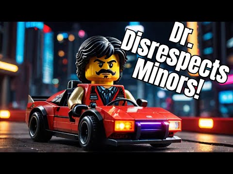 The dark side of Dr. Disrespect in Lego 2k Drive, with a surprise twist!