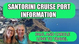 Santorini Cruise Port Information