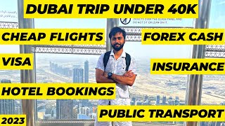 Dubai Tour Planning Entire Budget | How to book cheap flights? Visa? Hotel bookings Best Time