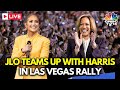 LIVE: Jennifer Lopez Campaigns With Kamala Harris at Las Vegas Rally for Latino Votes | Mana | N18G