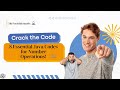 8 Essential Java Programs Every Beginner Should Know – Number Operations Made Easy! #trending #top