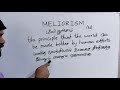 meliorism tamil meaning sasikumar