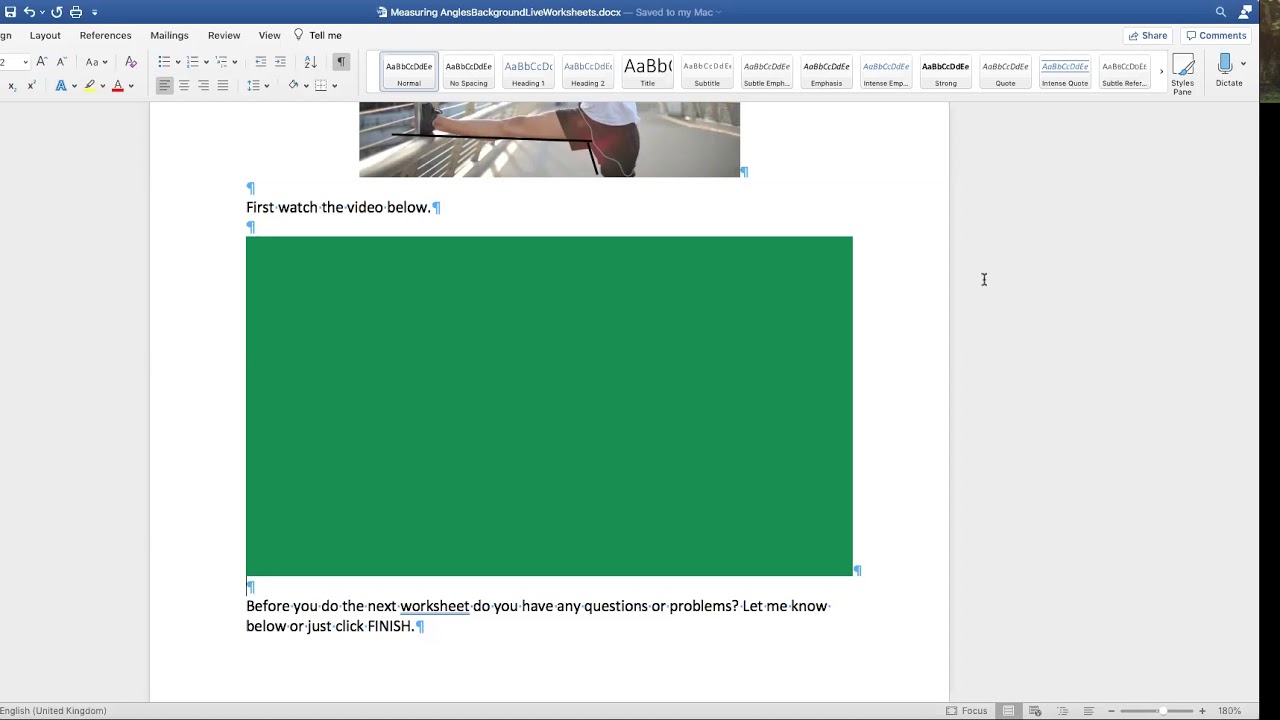 Liveworksheets Tip Adding A Video Getting The Size Right