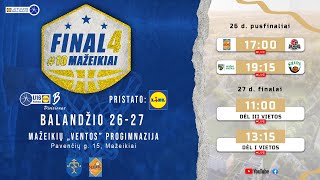 LIDLMKL: U16 B div. vaikinų pusfinalis | Kauno KM „Žalgiris“ II – Šilutės „Šilutė“