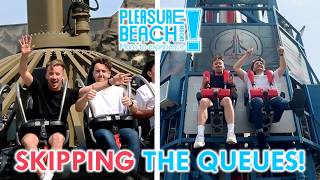 We Bought a SPEEDY PASS at Pleasure Beach Blackpool to Skip the Queues!