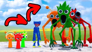 WHAT IF SPRUNKI BECAME A MONSTER IN POPPY PLAYTIME In Garry's Mod!