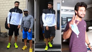 Tollywood Heroes Varun Tej And Aadi Spotted At GYM Session In Hyderabad | Daily Culture