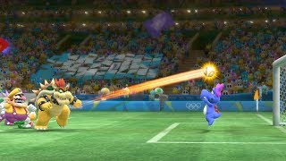 Football -Team Tails vs Team Yoshi  vs Team Waluigi  -Mario and Sonic at The Rio 2016 Olympic Games
